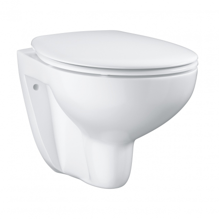 Vase WC - Vas wc suspendat rimless cu capac soft close Grohe Bau Ceramic