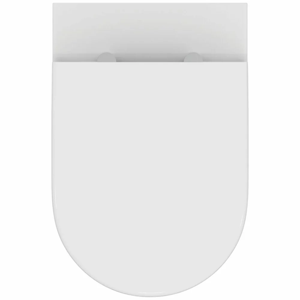 Set vas wc pe podea, cu capac softclose, alb, Ideal Standard  Ellisse Rimless [2]