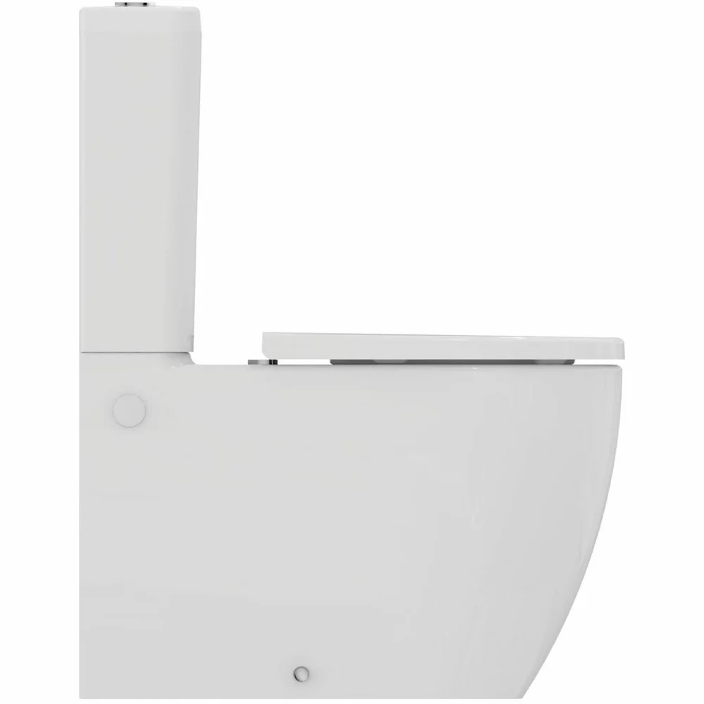 Set vas wc pe podea, cu rezervor si capac, Ideal Standard Ellisse Rmless BTW [6]