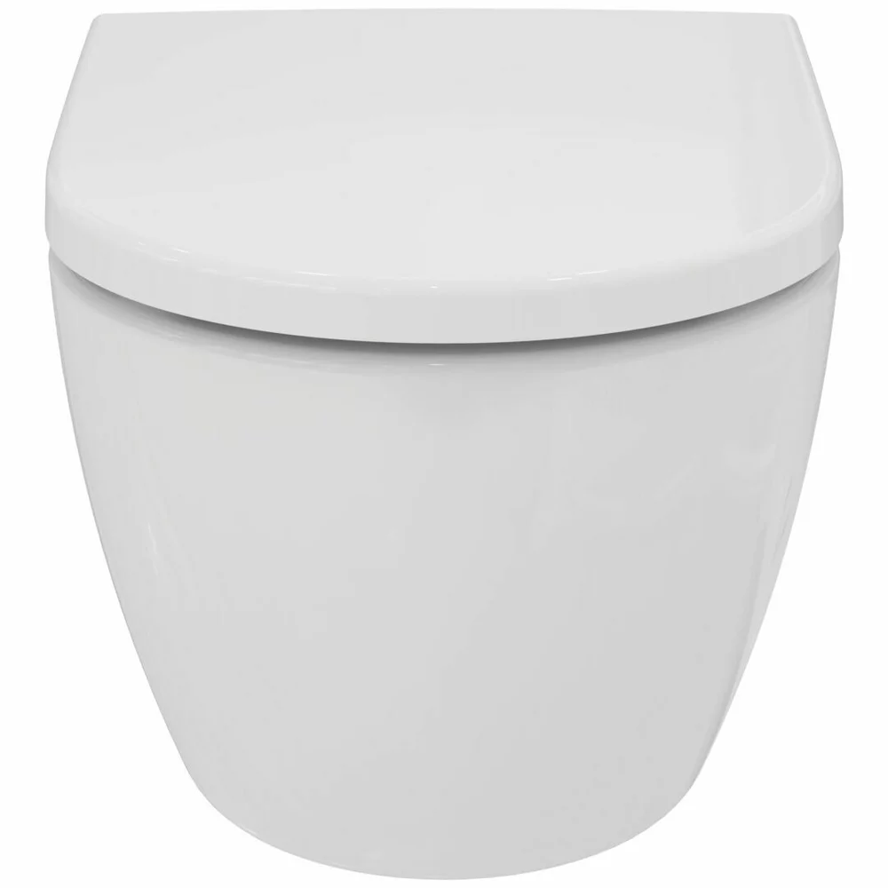 Set vas wc suspendat, cu capac softclose, alb, Ideal Standard  Ellisse Rimless [5]