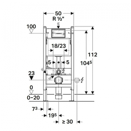 Set vas wc rimless cu capac soft close, lavoar baie bleu mat si rezervor wc cu clapeta crom lucios [3]