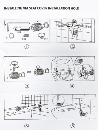 Set vas wc rimless suspendat, dreptunghiular, capac softclose inclus, alb lucios, Foglia Safari [8]