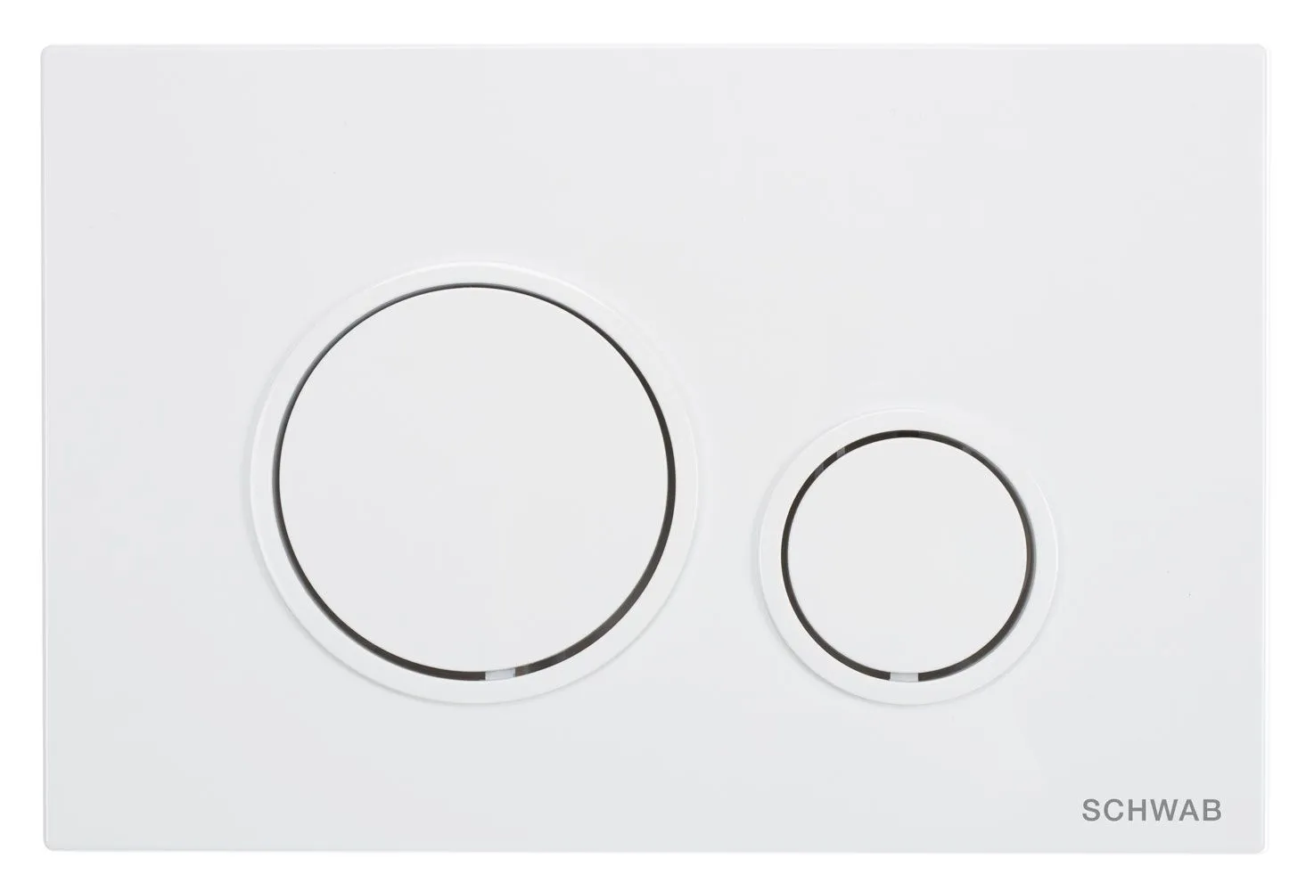 Set vas wc rimless suspendat Foglia Safari cu rezervor incastrat Schwab si clapeta de actionare Schwab Vela [4]