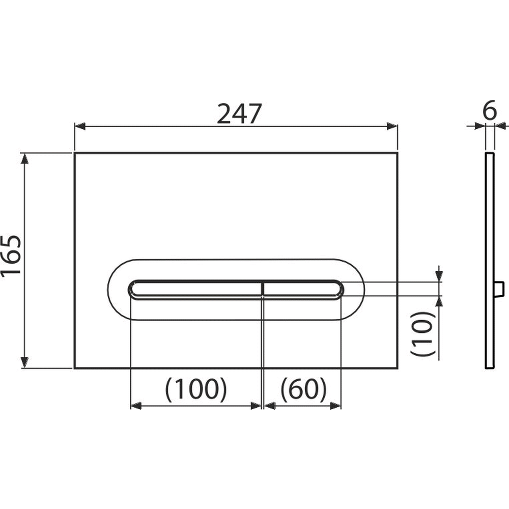 Set vas wc suspendat cu capac Fluminia Paris, rezervor si clapeta alb mat/crom lucios Alcaplast M1876-1 [10]