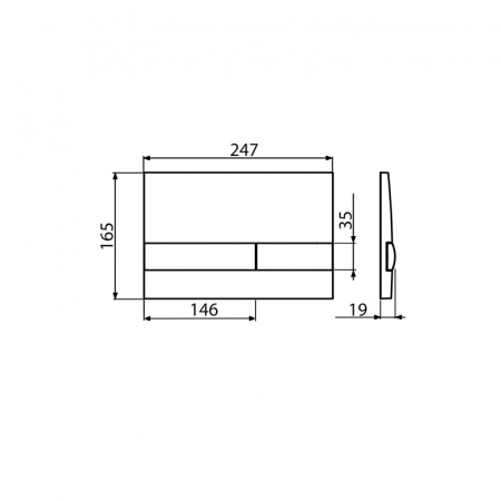 Set vas wc suspendat cu capac soft close, lavoar baie pentru persoane cu dizabilitati si rezervor wc cu clapeta alba [6]