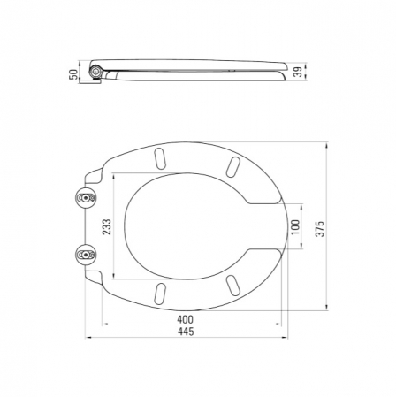 Set vas wc suspendat cu capac soft close, lavoar baie pentru persoane cu dizabilitati si rezervor wc cu clapeta alba [3]