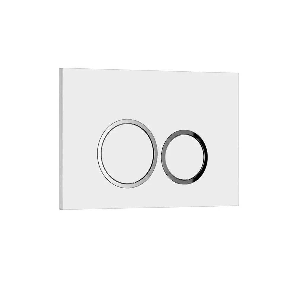 Set vas wc suspendat cu capac, rezervor incastrat si clapeta alba Roya [3]