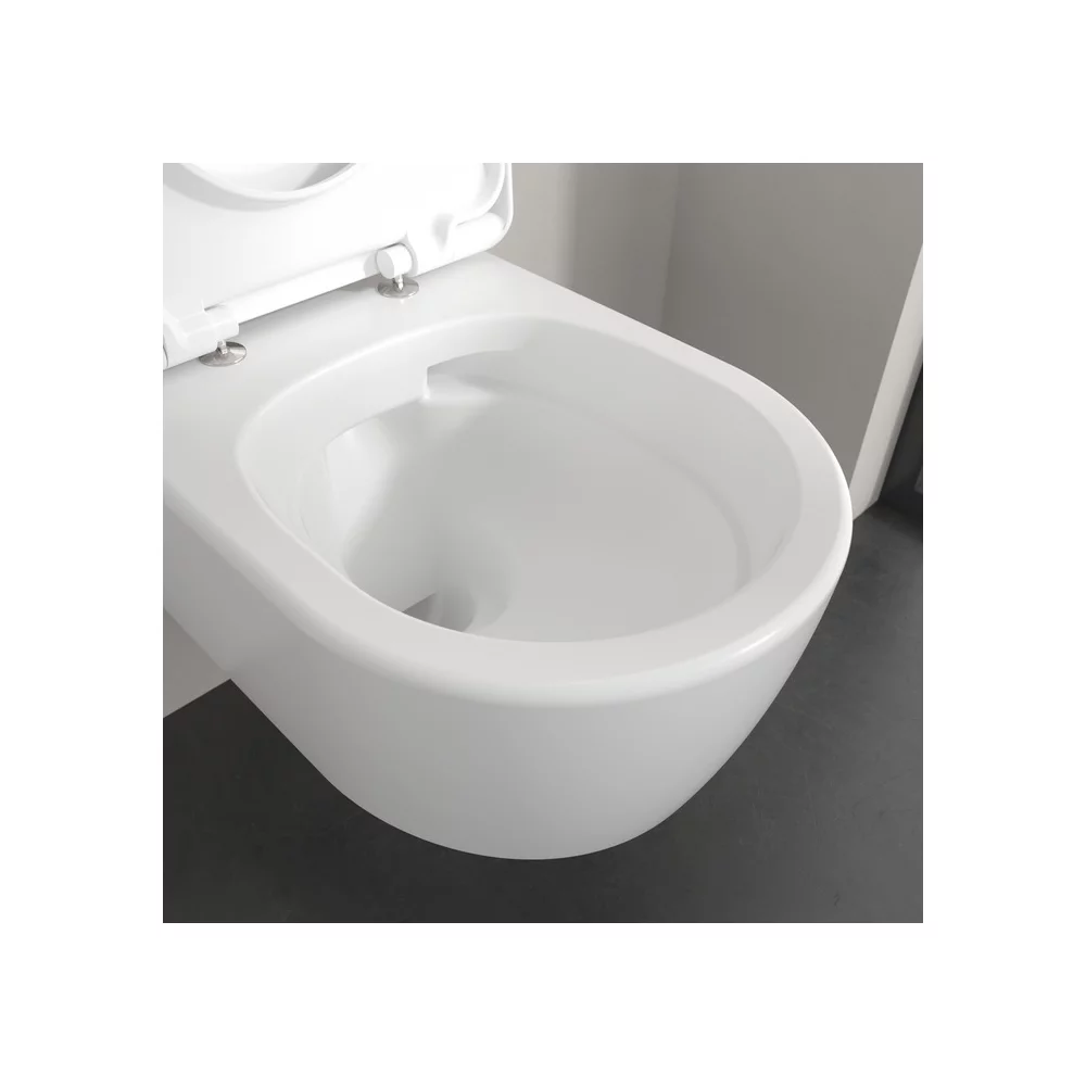 Set vas wc suspendat rimless, alb stone, capac softclose, Villeroy&Boch Skyla Combi-Pack [1]