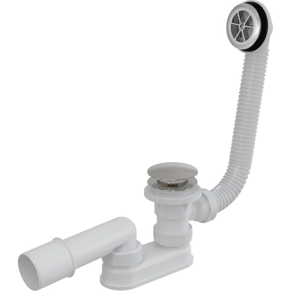 Sifoane, ventile si racorduri - Sifon cadita click-clack 109 mm cu preaplin Alcadrain A503KM