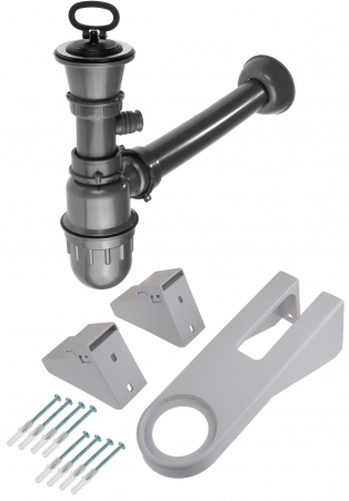 Bucatarie - Sifon chiuveta inox Deante 2 pentru o cuva