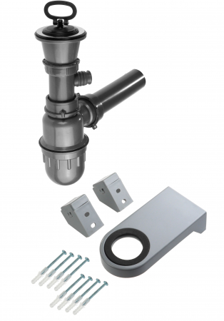 Bucatarie - Sifon chiuveta inox Deante pentru o cuva