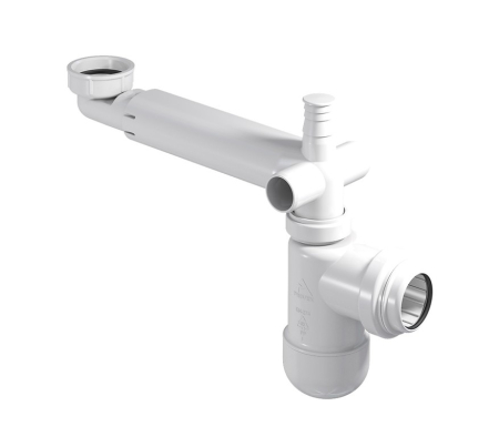 Accesorii lavoar - Sifon economisitor de spatiu pentru lavoare de mobilier Moduo si Larga, Cersanit