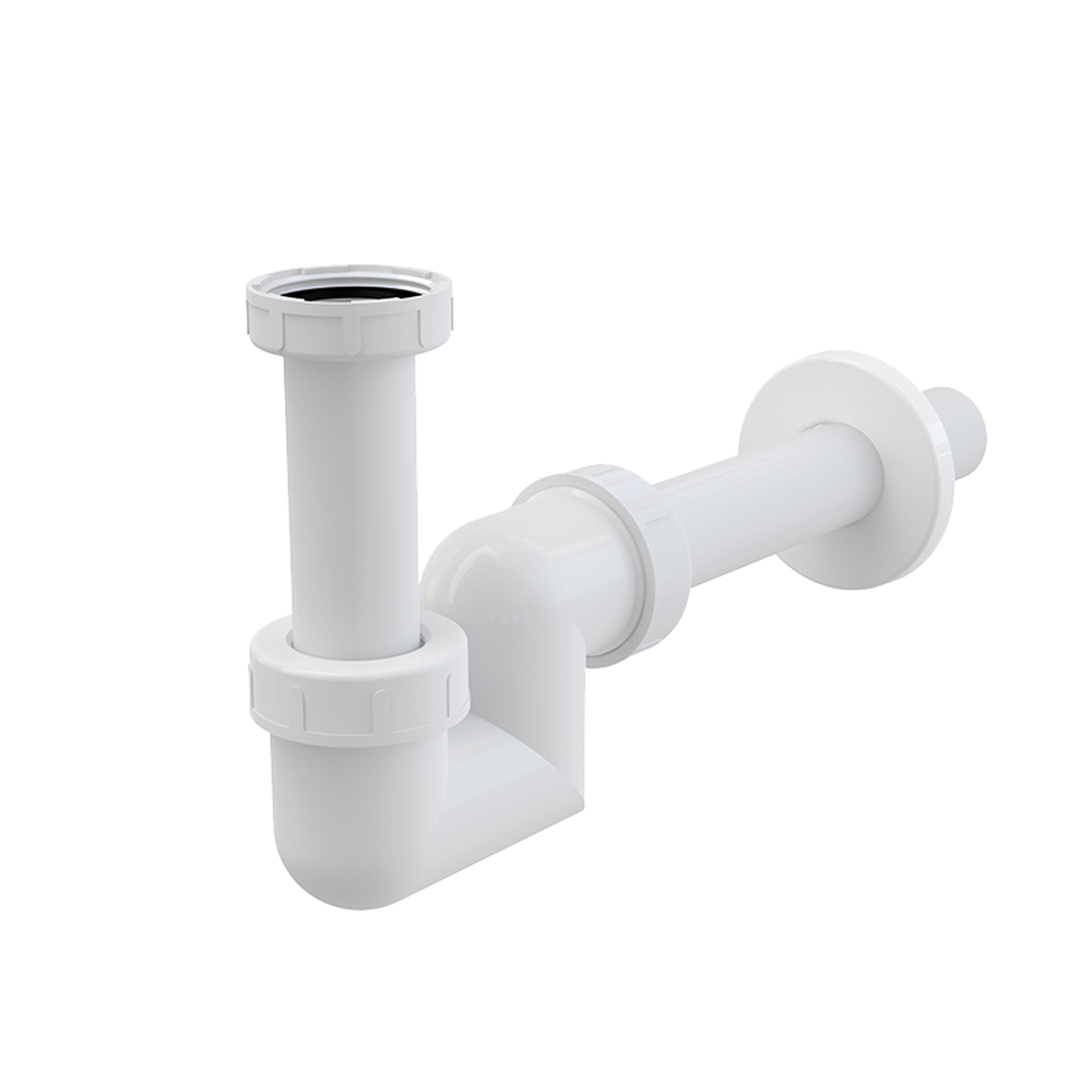 Sifoane, ventile si racorduri - Sifon lavoar si bideu Ø32 mm Alcadrain A45F-DN32