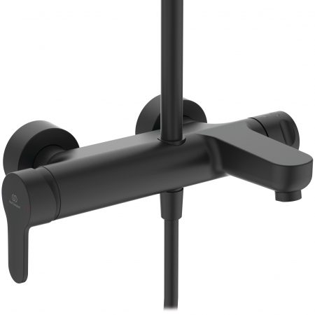 Coloana de dus cu baterie monocomanda si pipa cada Ideal Standard Cerafine O II negru mat [3]