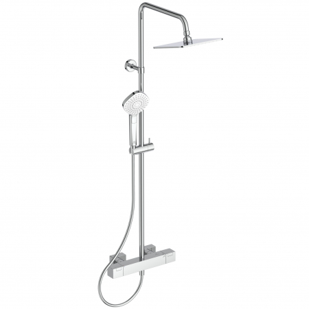 Coloane de dus - Coloana de dus cu baterie termostatata Ideal Standard Ceratherm C100 crom lucios