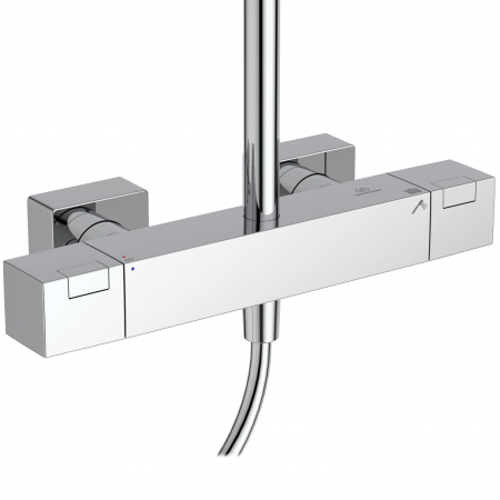 Coloana de dus cu baterie termostatata Ideal Standard Ceratherm C100 crom lucios [2]