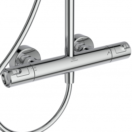 Coloana de dus cu baterie termostatata Ideal Standard Ceratherm T50 crom lucios [1]