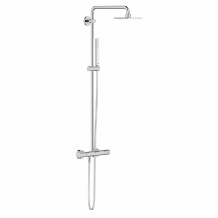 Coloane de dus - Coloana de dus crom cu baterie termostatata Grohe Euphoria System 150