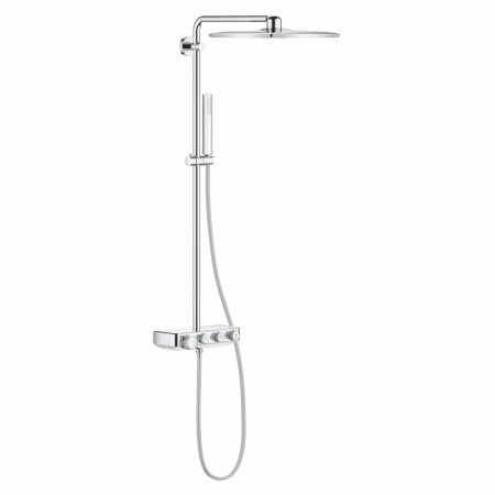 Coloane de dus - Coloana de dus crom cu baterie termostatata Grohe Euphoria Smartcontrol 310 Cube