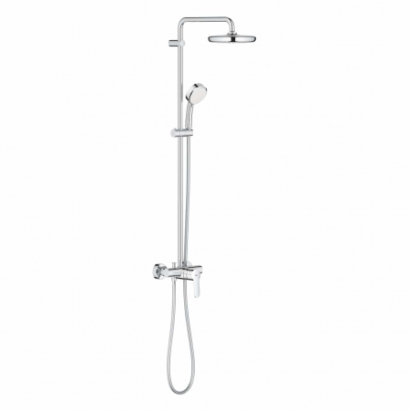 Coloane de dus - Coloana de dus crom cu baterie monocomanda Grohe Tempesta Cosmopolitan 210