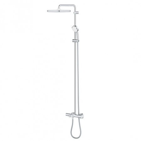 Coloana de dus crom cu baterie termostatata Grohe Tempesta Cosmopolitan New [1]