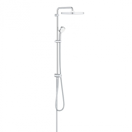 Coloane de dus - Coloana de dus cu comutator, culoare crom, Grohe Tempesta Cosmopolitan 250 Cube