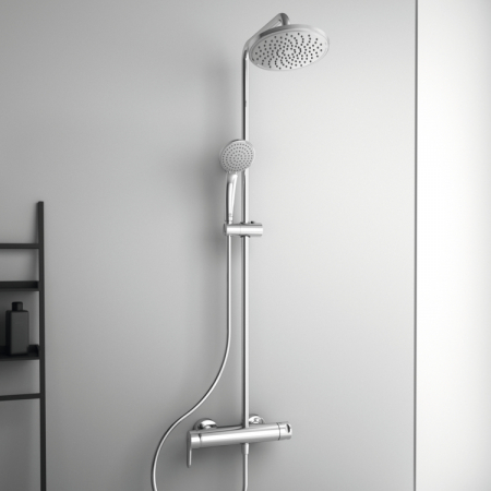 Coloana de dus cu baterie monocomanda Ideal Standard Cerafine O crom lucios [2]