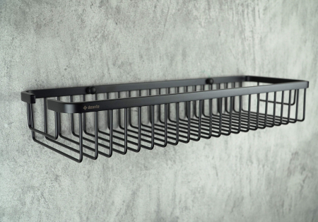 Suport accesorii dus negru mat Deante Round [1]