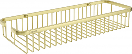 Accesorii dus - Suport accesorii dus auriu periat Deante Round