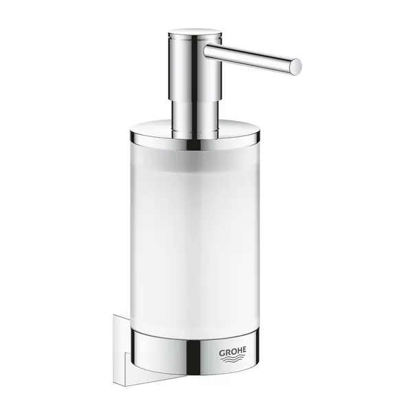 Suport dozator sapun lichid/pahar periute de dinti, crom lucios, Grohe Selection [3]