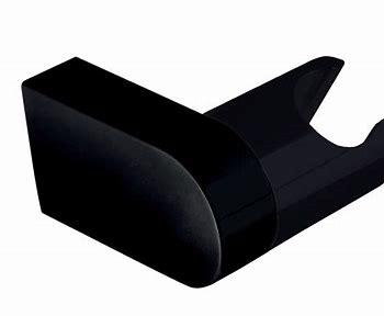 Pare, furtunuri și accesorii pentru duș - Suport dus de perete pentru furtun dus, negru, Inula FDesing