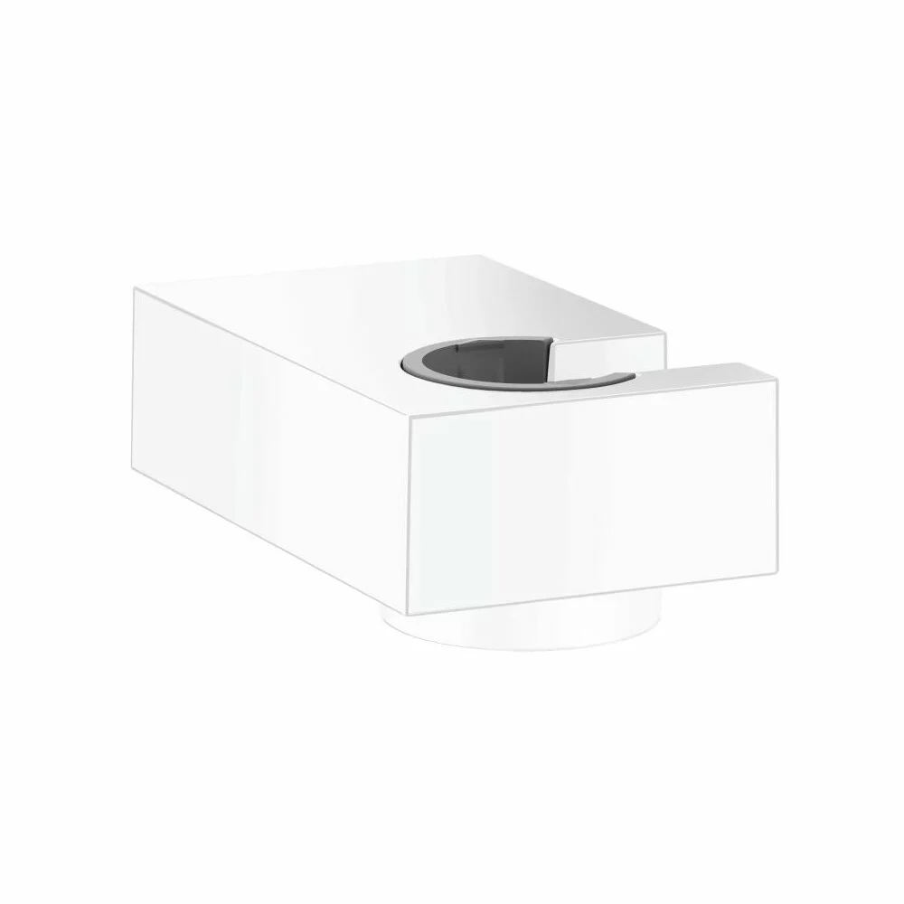 Pare, furtunuri și accesorii pentru duș - Suport dus alb mat Hansgrohe, Porter E