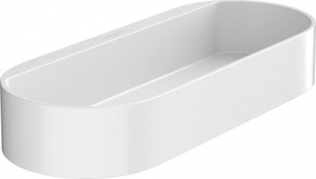 Accesorii dus - Suport gel de dus alb mat cu fixare pe bara suport, Hansgrohe WallStoris