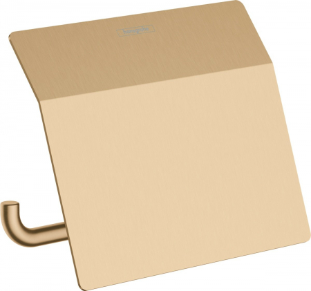 Accesorii toaleta - Suport hartie igienica, bronz periat, Hansgrohe AddStoris