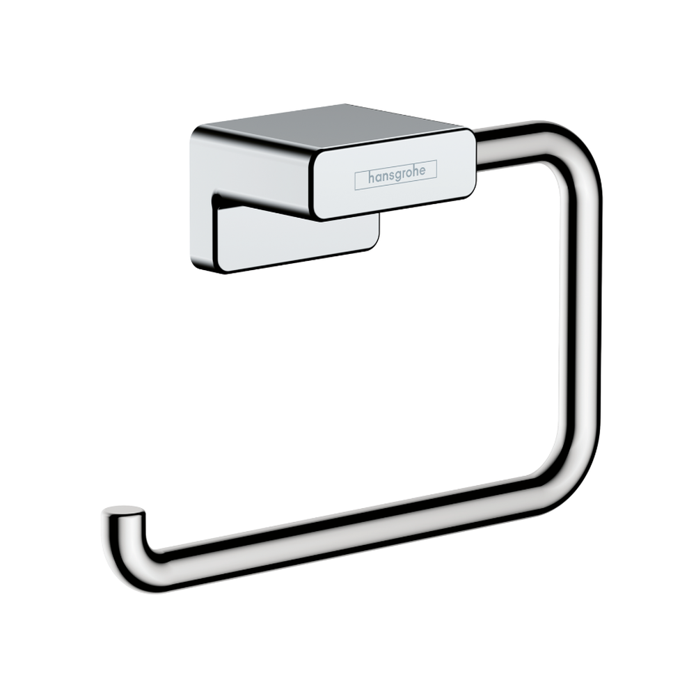 Accesorii toaleta - Suport hartie igienica culoare crom Hansgrohe AddStoris 41771000