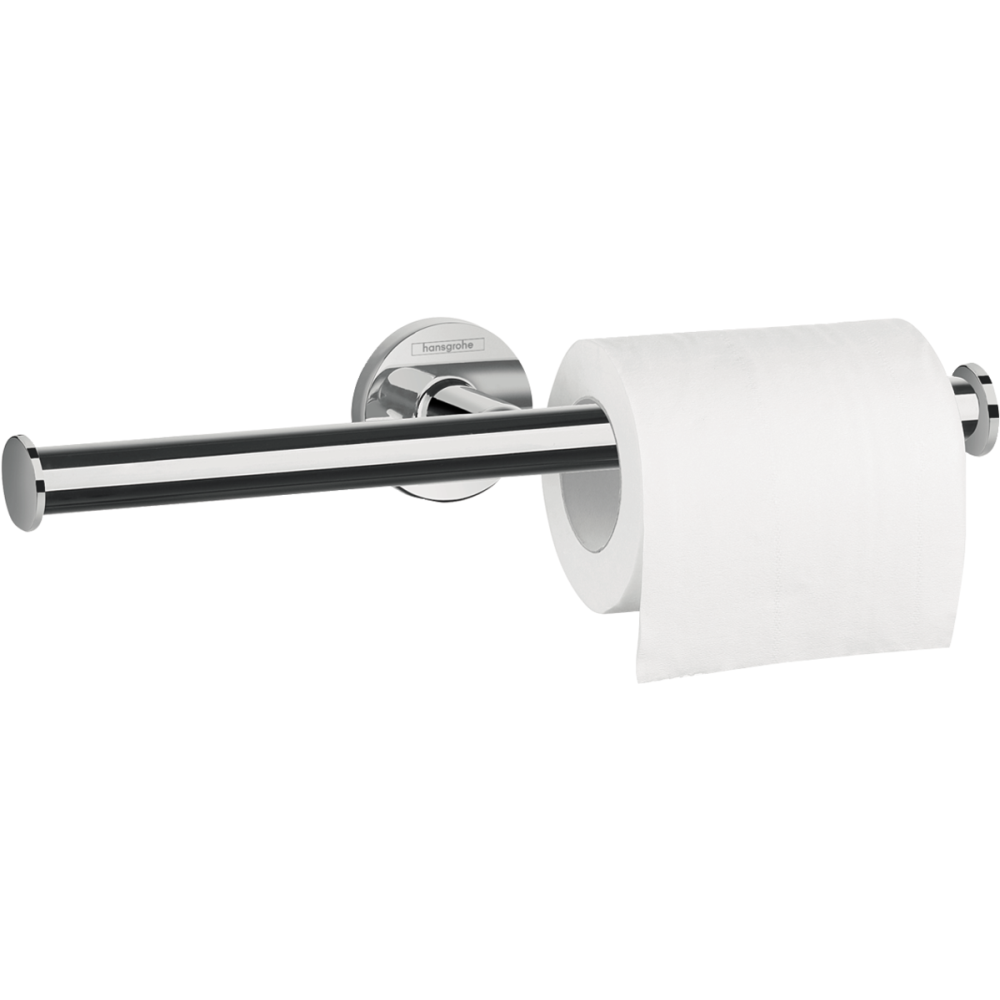 Accesorii toaleta - Suport hartie igienica dublu crom Hansgrohe Logis Universal 41717000