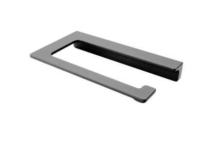 Accesorii toaleta - Suport hartie igienica FDesign Piazza, negru mat