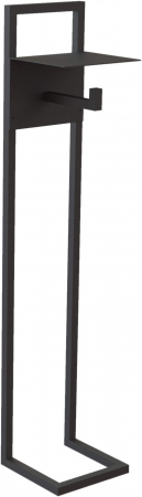 Suport hartie igienica negru freestanding Deante, Mokko [1]