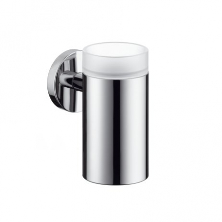 Accesorii lavoar - Suport pahar periute de dinti, crom, Hansgrohe Logis