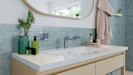 Suport pahar periute de dinti culoare crom Hansgrohe AddStoris 41749000 [1]