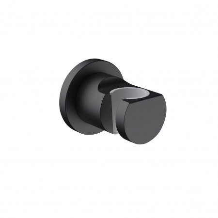 Pare, furtunuri și accesorii pentru duș - Suport para dus Kludi Nova Fonte negru mat
