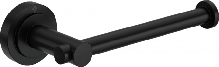 Accesorii toaleta - Suport hartie igienica, negru, montare pe perete, Deante Temisto