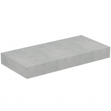 Blaturi pentru mobilier baie - Blat pentru lavoar Ideal Standard Adapto 105 cm gri pietris