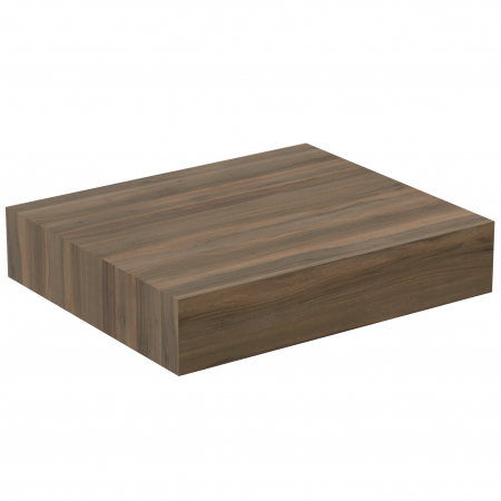 Blaturi pentru mobilier baie - Blat pentru lavoar Ideal Standard Adapto 60 cm maro inchis