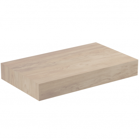 Blaturi pentru mobilier baie - Blat pentru lavoar Ideal Standard Adapto 85 cm maro deschis