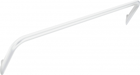 Baie - Suport prosop baie, alb mat, 61.6 cm, Deante Silia