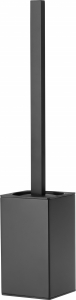 Accesorii toaleta - Suport perie wc negru mat Deante Mokko