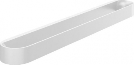 Cuiere si suport prosoape - Suport prosop baie, 58 cm, alb mat, Hansgrohe WallStoris