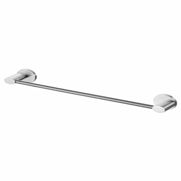 Cuiere si suport prosoape - Suport prosop baie, 61 cm, satin nichel, Bisk Side