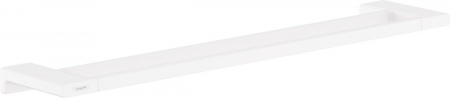 Cuiere si suport prosoape - Suport prosop baie dublu culoare alb mat Hansgrohe AddStoris 41743700